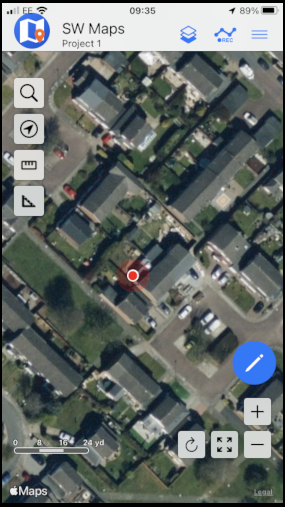iOS SWMaps Initial Location