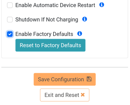 System menu