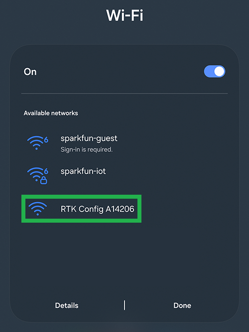 Android - WiFi Connection