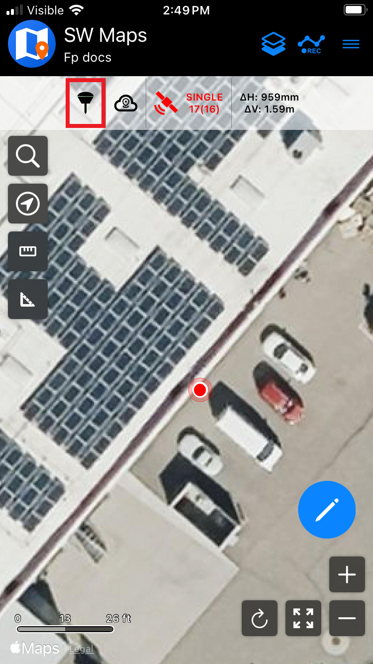iOS SWMaps Initial Location