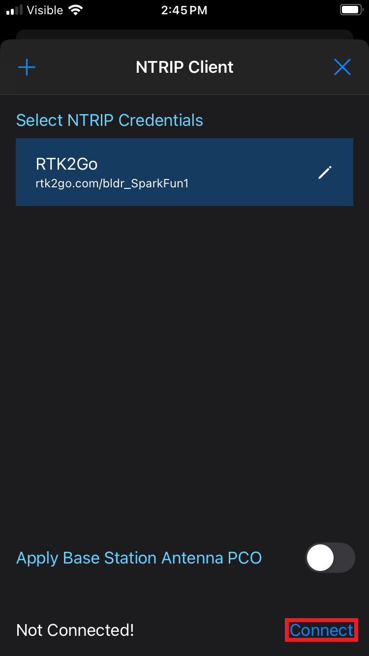 Added NTRIP Client