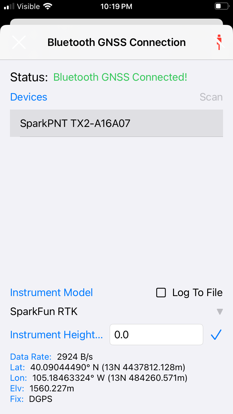 Scanning bluetooth devices