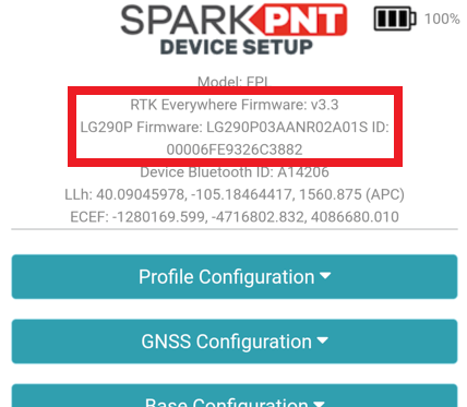 WiFi Config page