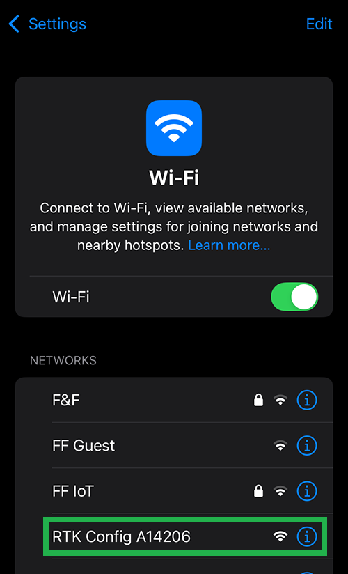 iOS - WiFi Connection