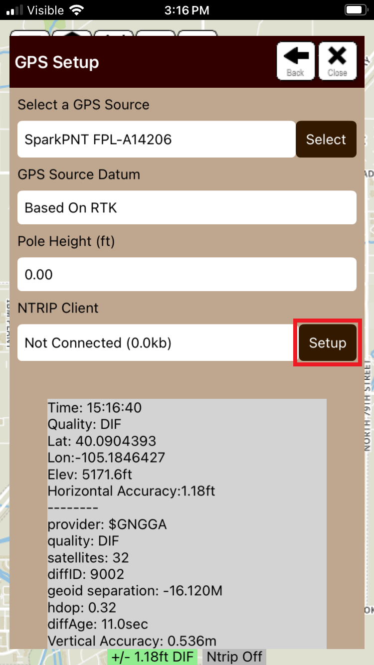 GPS output