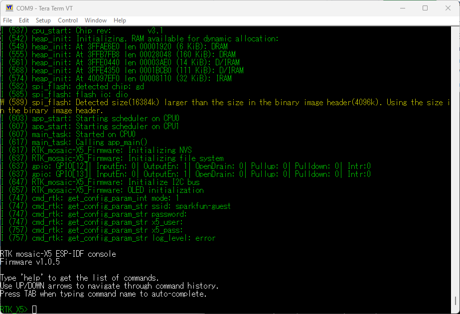 Console Prompt
