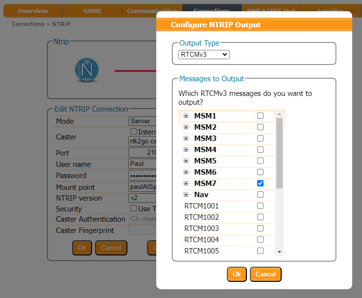 Configure Output