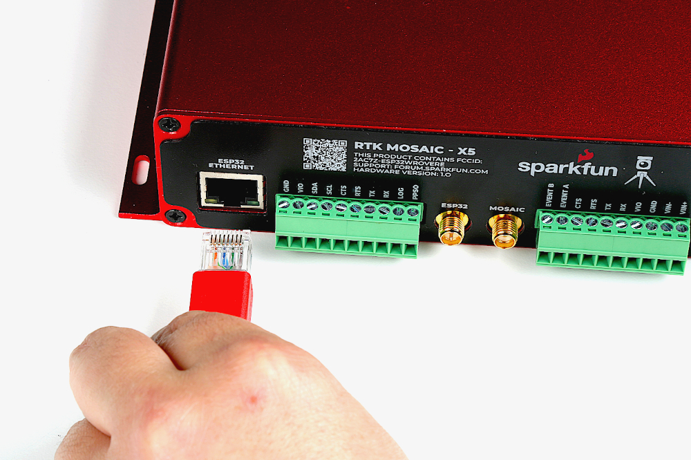 ESP32 ethernet connection
