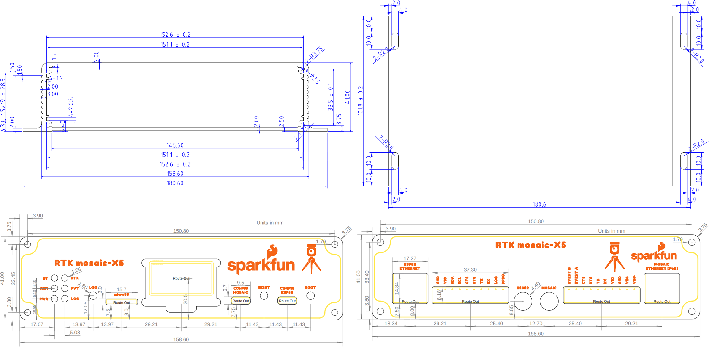 Enclosure Dimensions