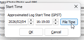 Start time window