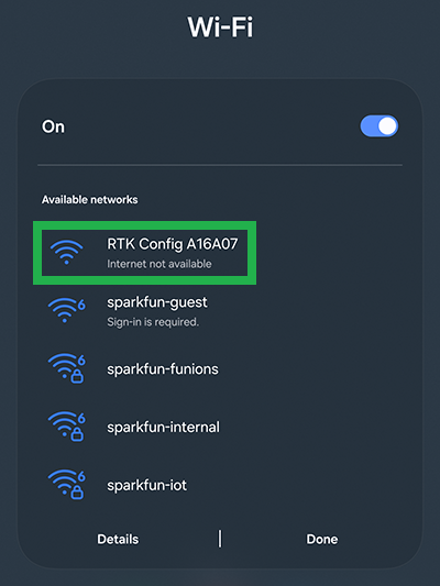 Android - WiFi Connection