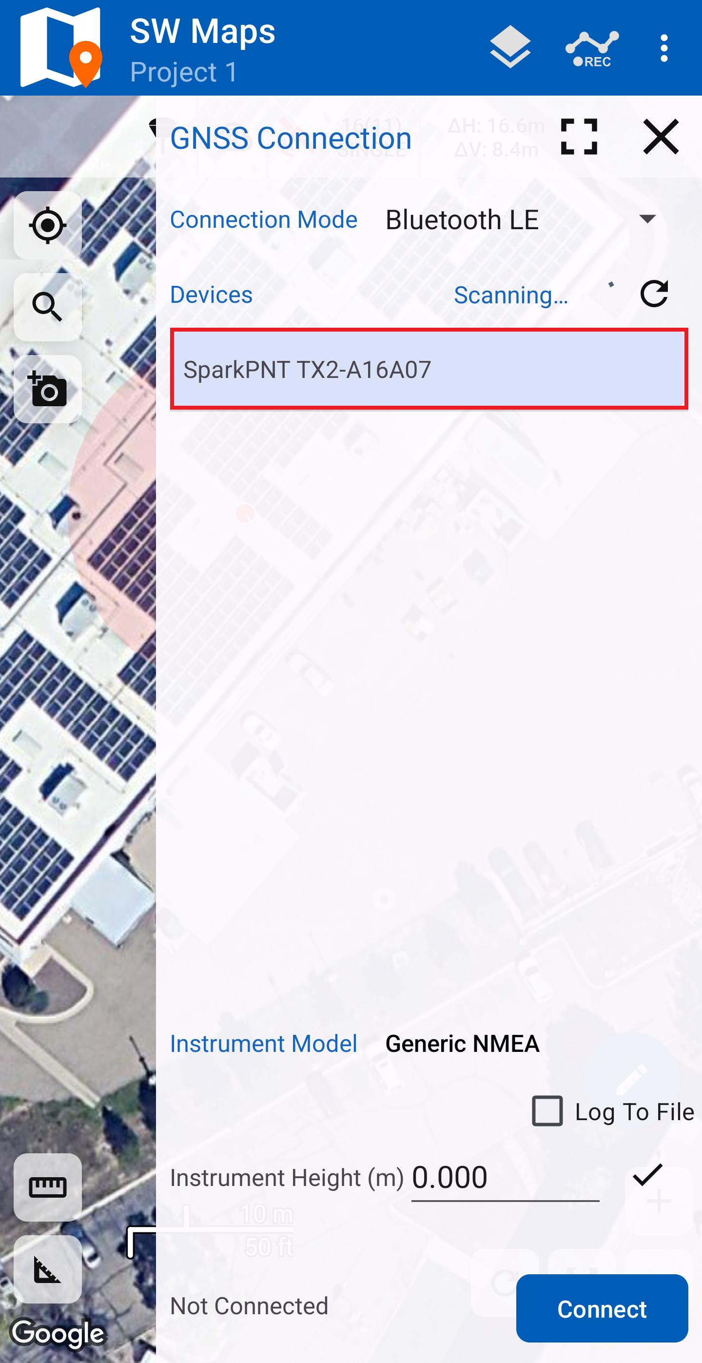 Select Bluetooth device