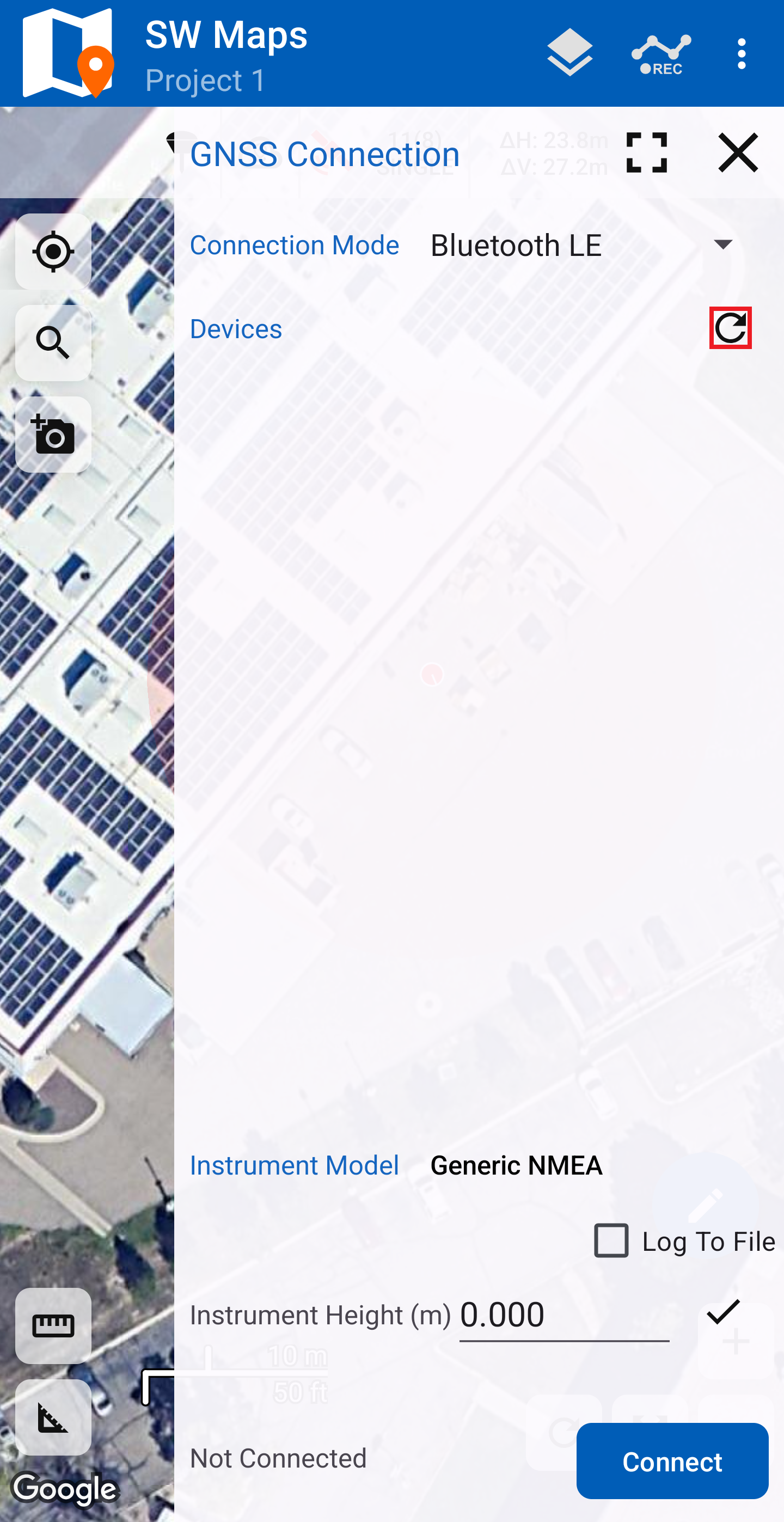 Scan Bluetooth devices