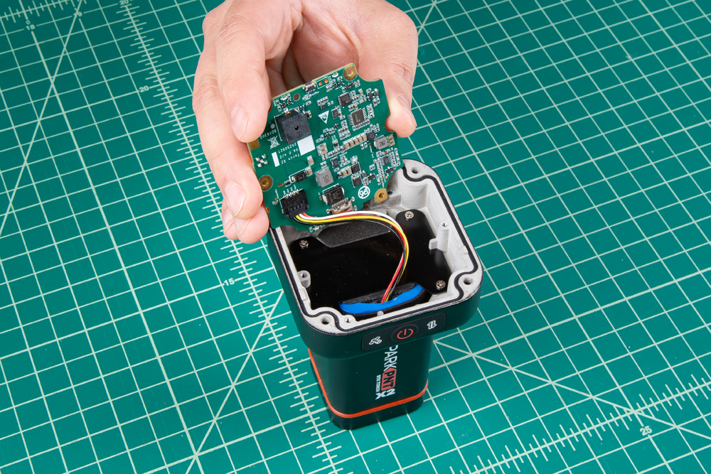 Under the mainboard PCB